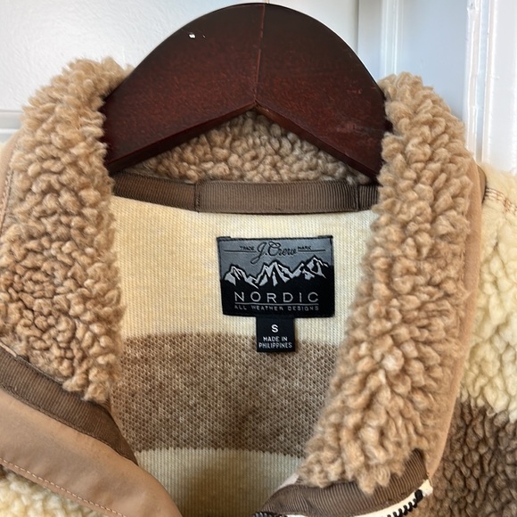 J. Crew Nordic S Fleece Jacket - Picture 2 of 3
